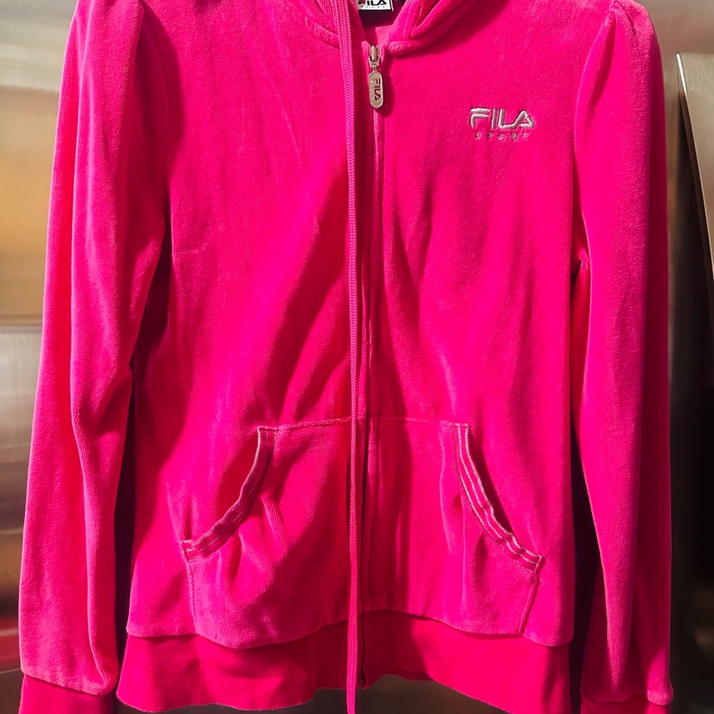 Fila Sport✨🩷💗Hot Pink Hoodie